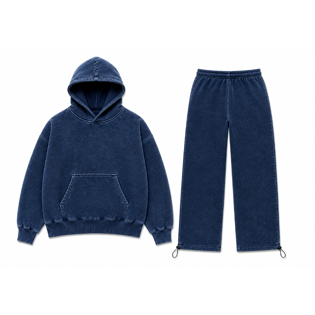 Faded Navy Cosy Tracksuit