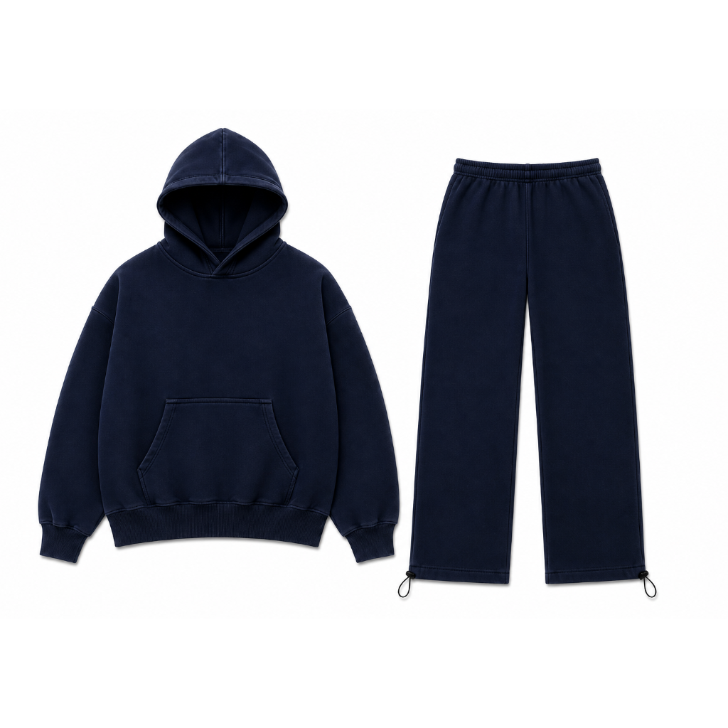 Navy Cosy Tracksuit