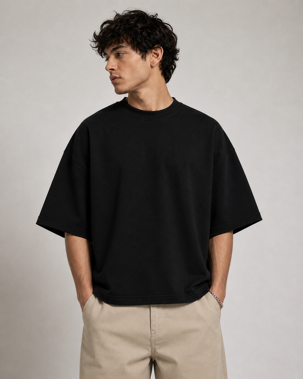 Relaxed Boxy Fit Tee