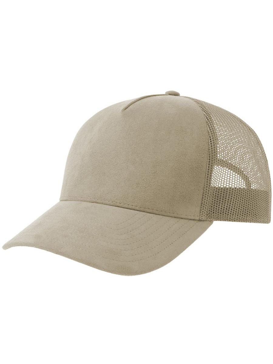 Suede Mesh Cap
