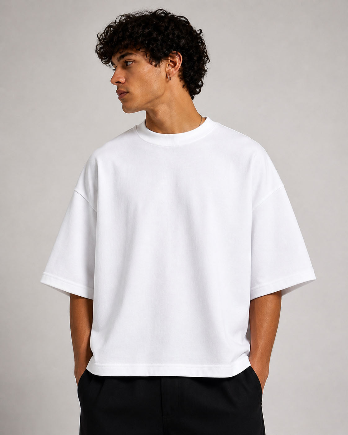 Relaxed Boxy Fit Tee