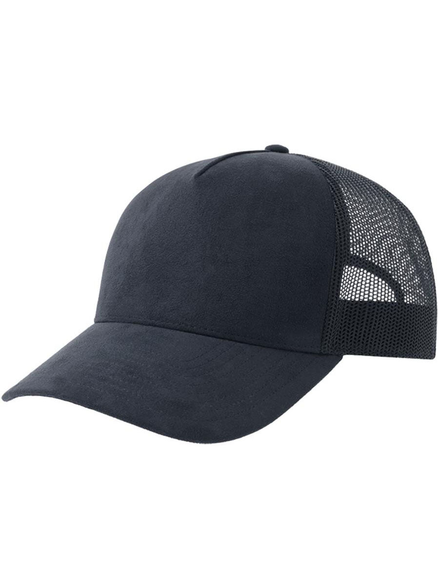 Suede Mesh Cap